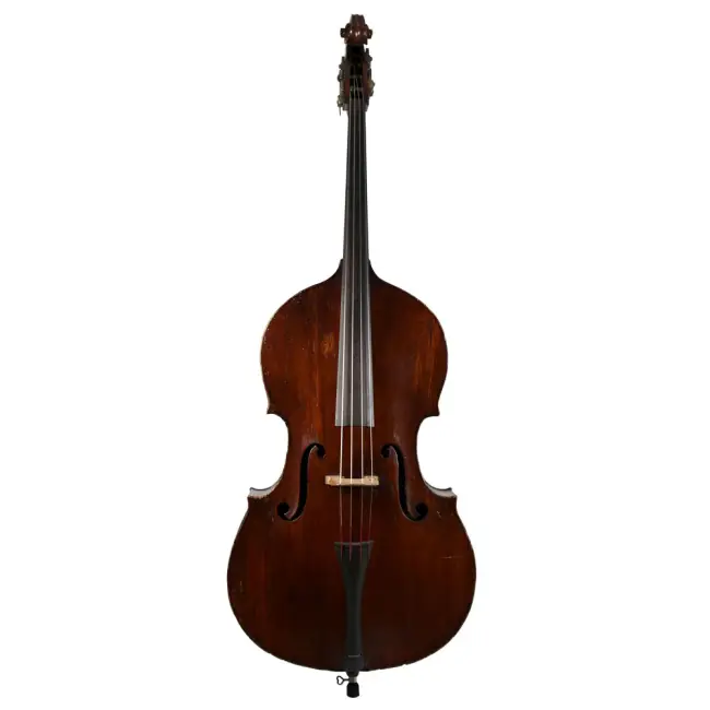 1/2 Size Double Bass By Auguste Bernardel (Pere) - Cover Image