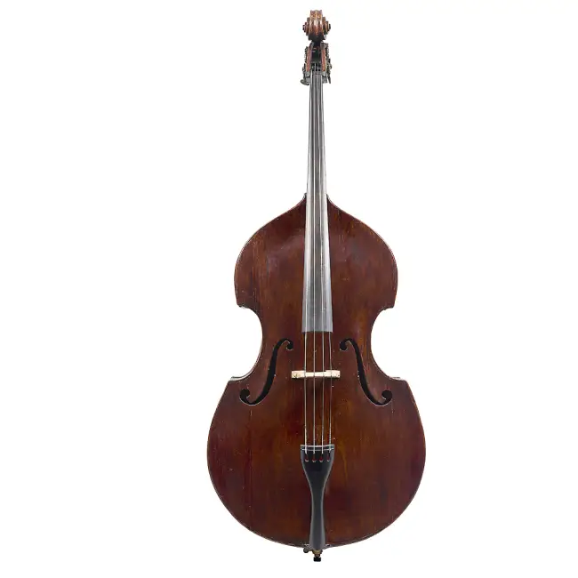 7/8 Italian Double Bass, probably by Felix Mori Costa, c1800 - Cover Image