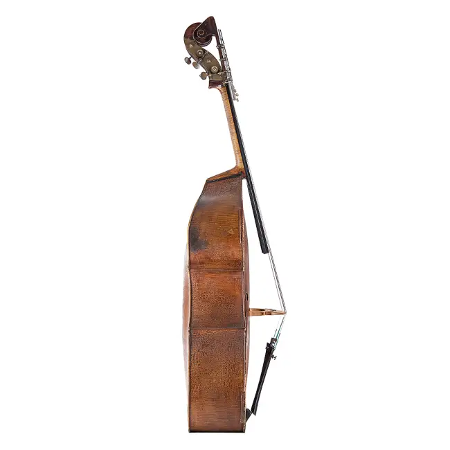 English Double Bass Lab Panormo Model Hawkes And Son London 1898 Thwaites